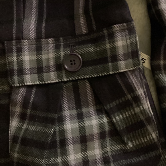 NWT Talbots purple plaid blazer size 8P - Picture 3 of 8